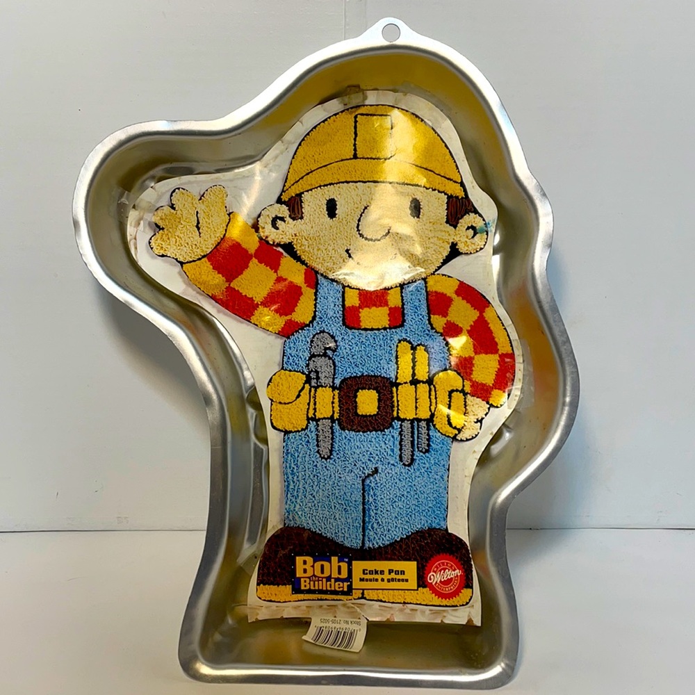 Vintage 2002 Wilton Bob The Builder Cake Tin! Un-Used New! NWT
